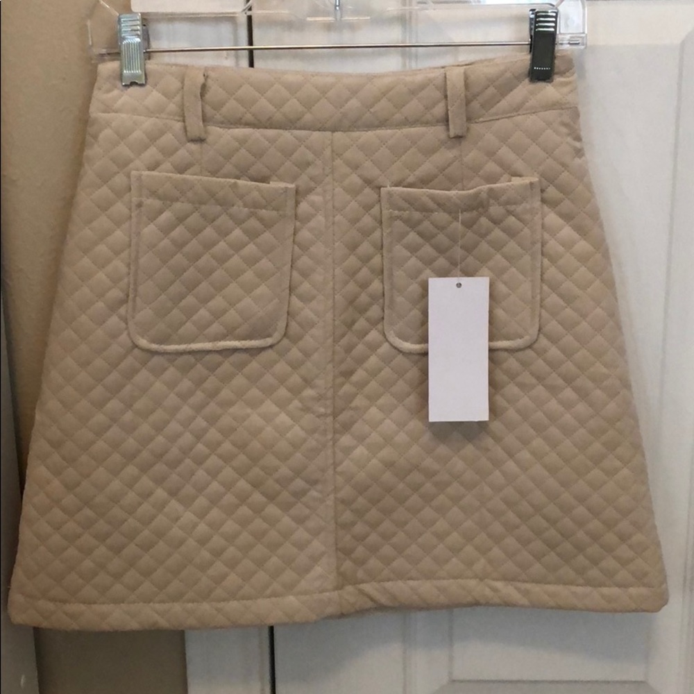 Brand new with tags quilted skirt